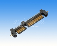 SATA 7+15P公座 沉板式帶接地片