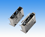 ESATA 7P 板下-板上 90度-SMT