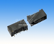 SATA 7P公座 不開窗180度帶魚叉PC2.05/3.0