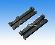 SATA 7+15P母座 塑高H=5.0mm 板上SMT