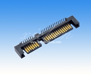 SATA 7+15P公座 立貼SMT