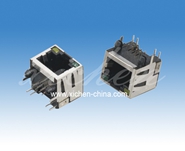RJ45-56S-8P8C-帶燈帶彈