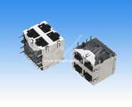 RJ45-5921S-8P8C-2X2P 雙層