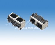 RJ45-56S-1x2-帶燈不帶彈