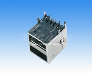 USB AF 雙層90度全包式