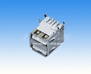 USB AF 雙層90度白膠