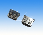 USB AF 短體10.0 SMT兩腳魚叉