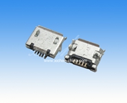 MICRO USB 5P F DIP B型（有柱有腳）