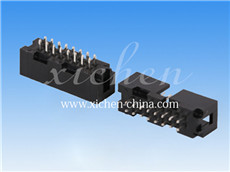 2.54mm簡牛 180度 塑膠缺口