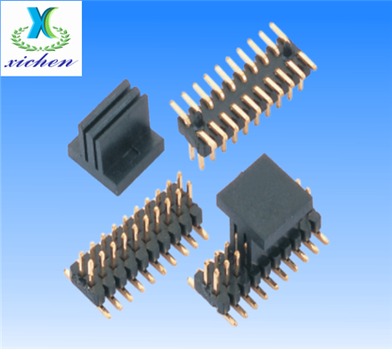 1.0mm排針 雙排SMT