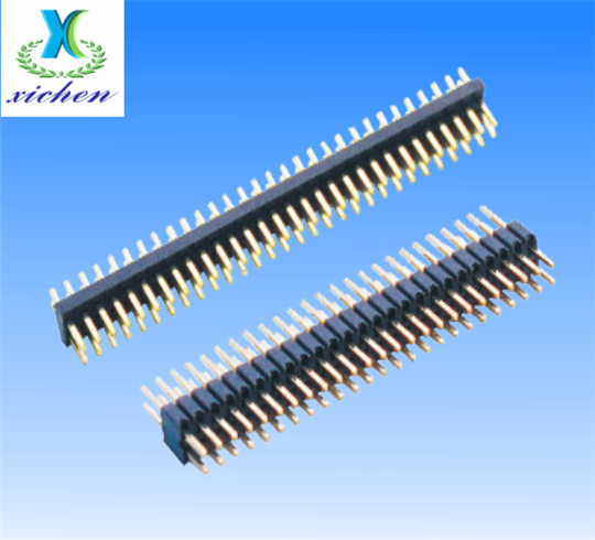 1.27mm排針 雙排180度