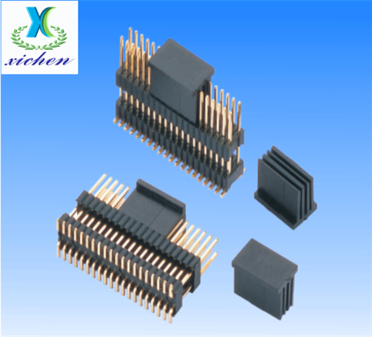 1.27x2.54mm排針 雙排雙塑SMT