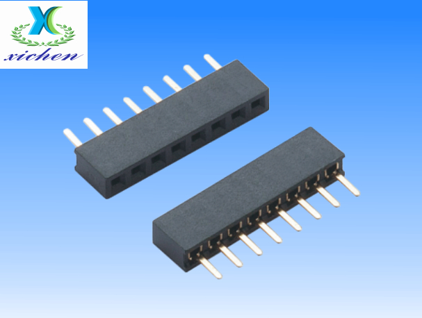 1.5mm間距排母 單排180度 H4.3 U型