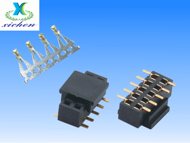 2.0mm間距排母 雙排SMT H3.55 U型