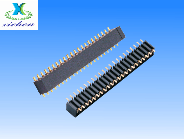 2.0mm間距排母 雙側(cè)臥式SMT H4.9 U型