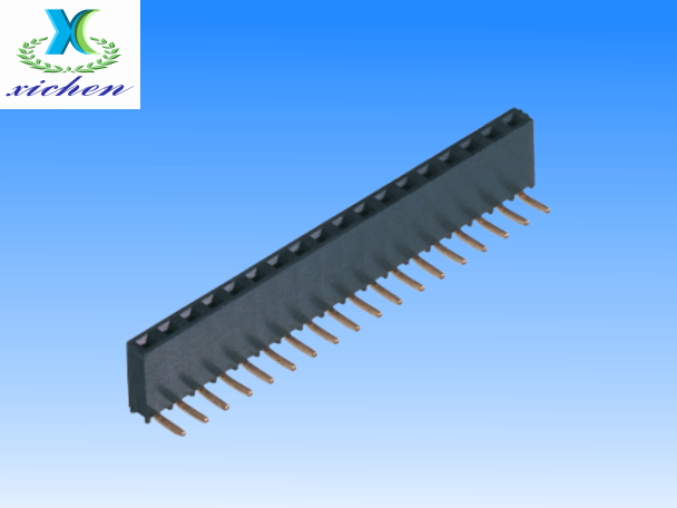 2.0mm間距排母 單排90度 H6.35 Y型