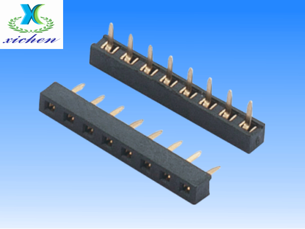 2.0mm間距排母 單排180度 H2.0 U型