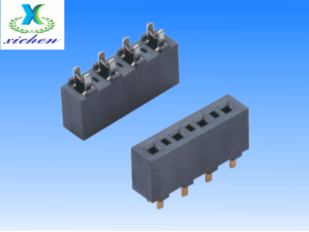 3.96mm間距排母 單排180度 H8.8 U型